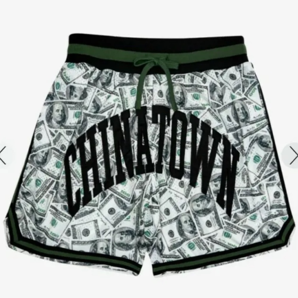 Chinatown Market Money Arc Basketball Shorts‎ Size S Limited Edition